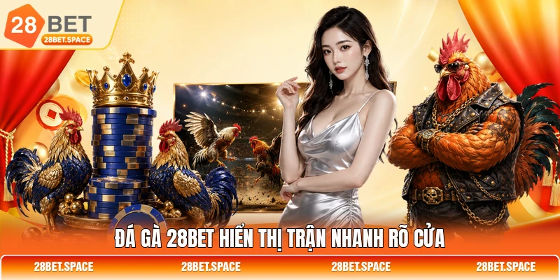 Đá gà 28BET hiển thị trận nhanh rõ cửa