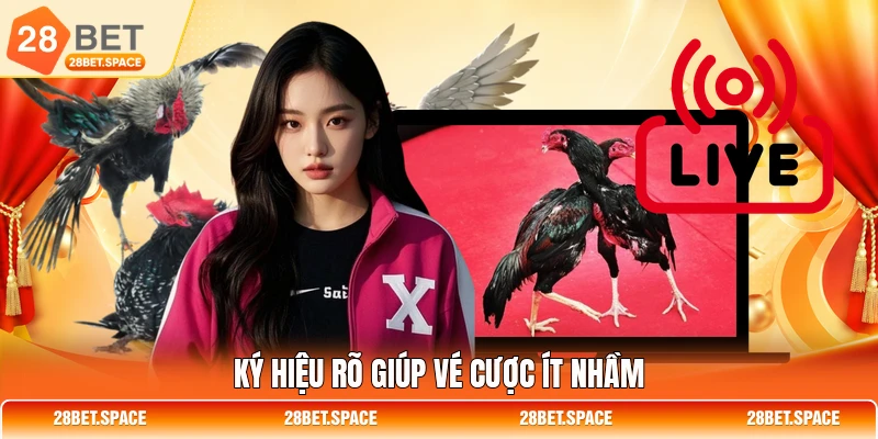 Ký hiệu rõ giúp vé cược ít nhầm